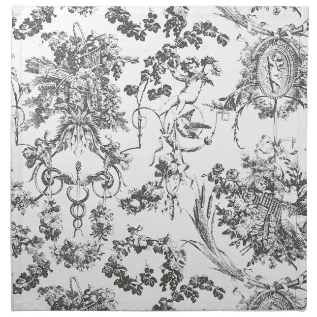 Antique Angel Cloth Napkins (set of 4) (Front)