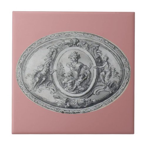 Antique Angels and Gods Greek Roman Art Ceramic Tile