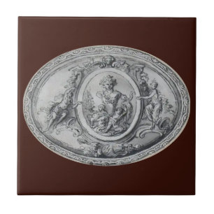Antique Angels and Gods Greek Roman Art Ceramic Tile
