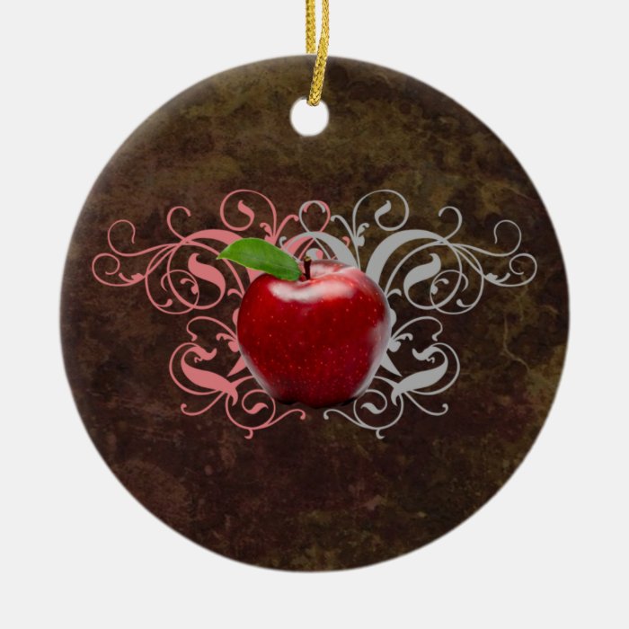 Antique Apple Christmas Tree Ornaments