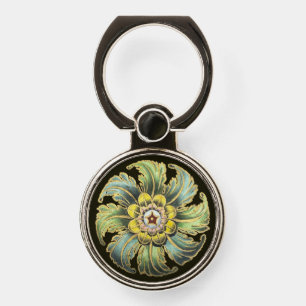 Antique Architectural Rosette No. 1 Phone Ring Stand