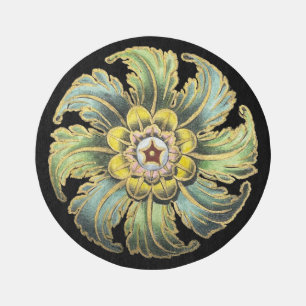 Antique Architectural Rosette No. 1 Rug