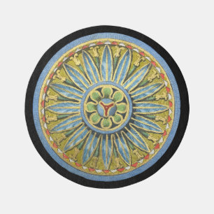 Antique Architectural Rosette No. 2 Rug