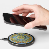Antique Architectural Rosette No. 2 Wireless Charger (Hand)