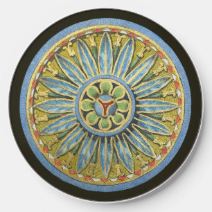 Antique Architectural Rosette No. 2 Wireless Charger