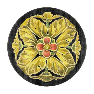 Antique Architectural Rosette No. 3 Cutting Board