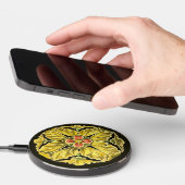 Antique Architectural Rosette No. 3 Wireless Charger (Hand)