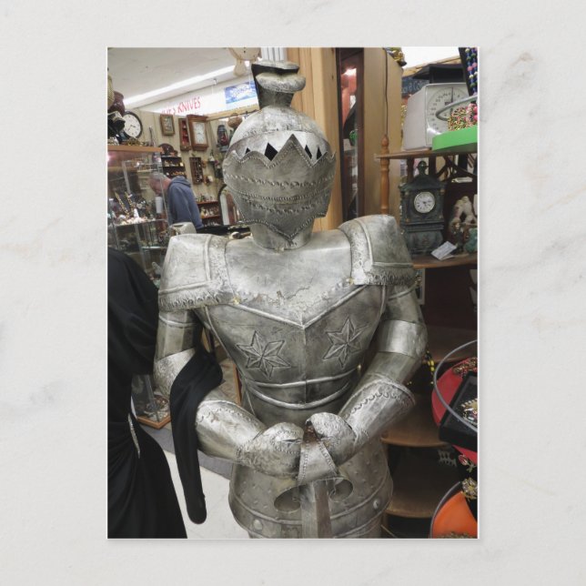 Antique Armor Postcard (Front)