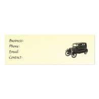 Antique Auto / Car  Business Card