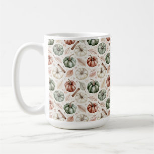 Antique Autumn Leaves and Cinnamon – Vintage Fall  Coffee Mug