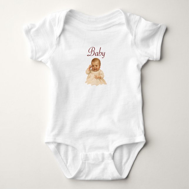 Antique Baby Bodysuit & One-Piece (Front)