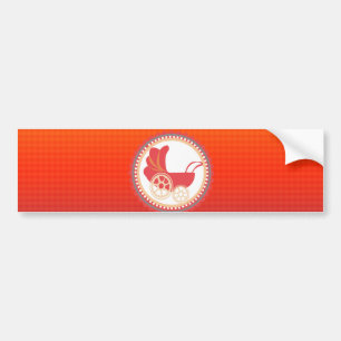Antique  Baby Bumper Sticker