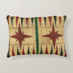 Antique Backgammon Game Board by Ethan Harper Decorative Pillow