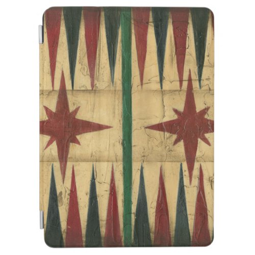 Antique Backgammon Game Board by Ethan Harper iPad Air Cover