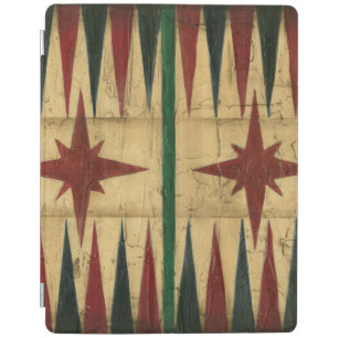 Antique Backgammon Game Board by Ethan Harper iPad Smart Cover