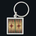 Antique Backgammon Game Board by Ethan Harper Keychain<br><div class="desc">A painting of an antique backgammon game board,  created by Ethan Harper. The way Harper painted the piece makes it look ancient,  a relic from an almost forgotten time. A perfect gift for the board game enthusiast in your life!</div>