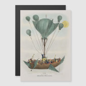 Antique Balloon Air Ship Artwork (Front/Back)