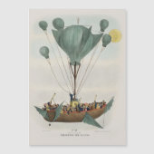 Antique Balloon Air Ship Artwork (Front)