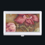 Antique Beauties I Business Card Case<br><div class="desc">Floral</div>