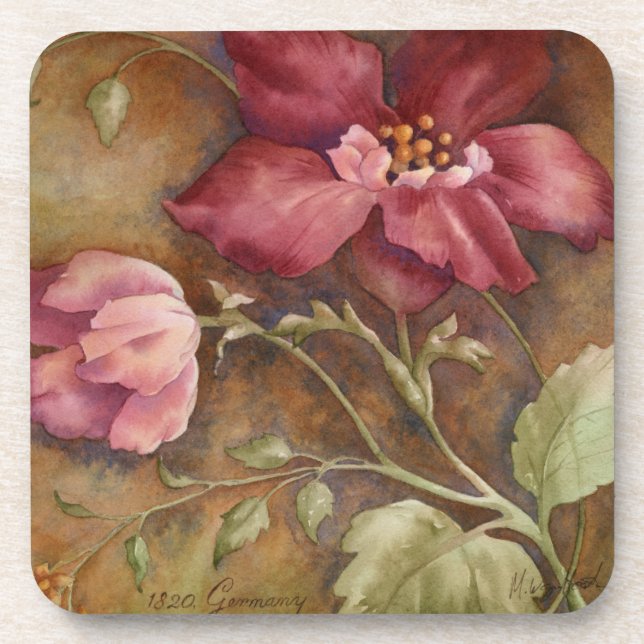 Antique Beauties I Coaster (Front)