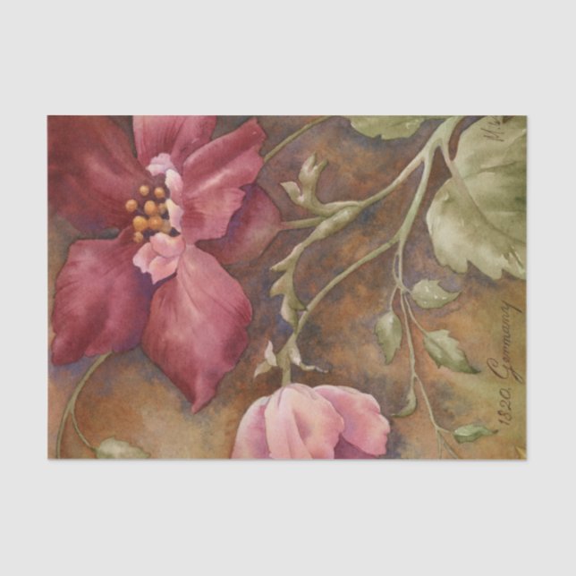 Antique Beauties I Tissue Paper (Front)