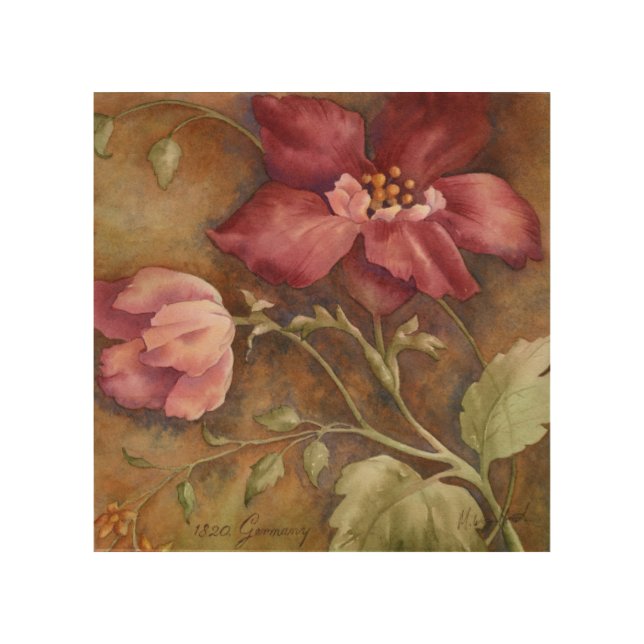 Antique Beauties I Wood Wall Decor (Front)