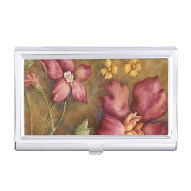 Antique Beauties II Business Card Holder (Front)