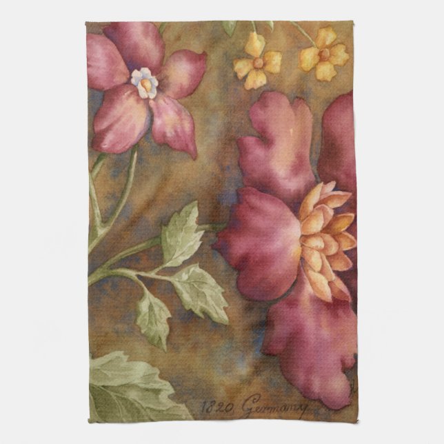 Antique Beauties II Kitchen Towel (Vertical)