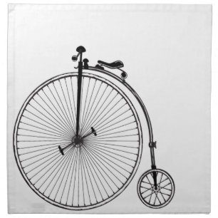 Antique Bicycle Napkin