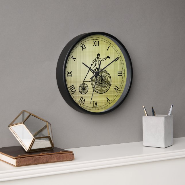 Antique Bike Wall Clock (Office)