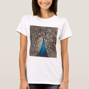 Antique Blue Peacock T-Shirt