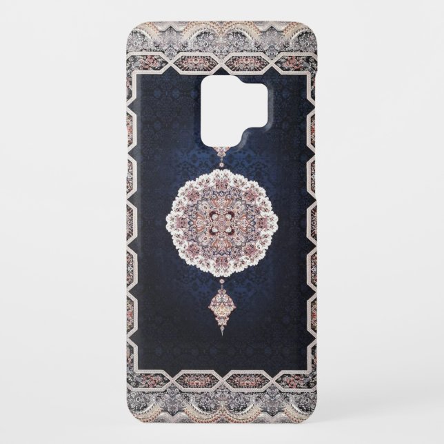 Antique Blue Turkish Persian Carpet Rug Case-Mate Samsung Galaxy Case (Back)