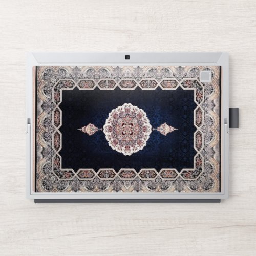 Antique BlueTurkish Persian Carpet Rug HP Laptop Skin