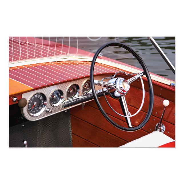 Antique Boat Show 10 Photo Print (Front)