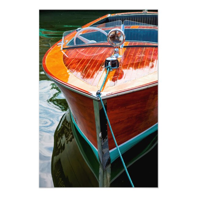 Antique Boat Show 9 Photo Print (Front)