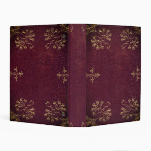 antique book binding - leather look Binder