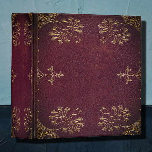 antique book binding  -  leather look Binder