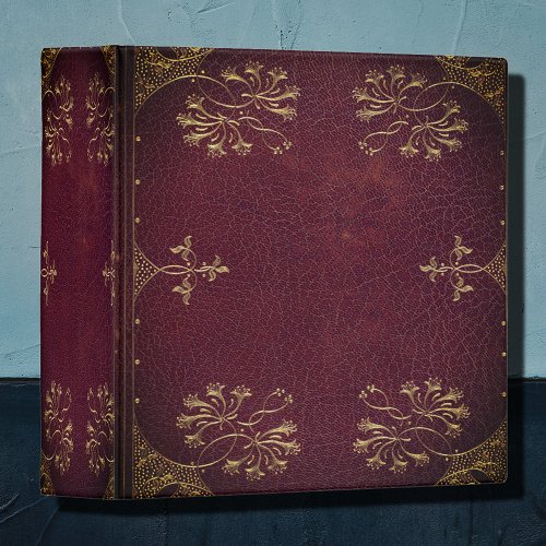 antique book binding  _  leather look Binder