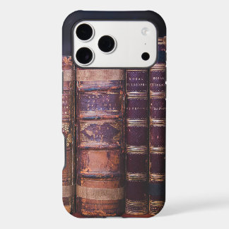 Antique book Bindings Books Iphone 18 Pro Max Case
