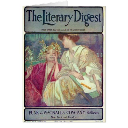 Antique Book Card (Front)