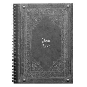 Antique Book Look Notebook