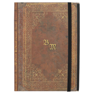 Antique Book Look with your Initials iPad Pro Case