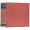 Antique Book: Old red worn & vintage cover. Retro