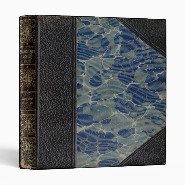 Antique Book Shakespeare Binder (Front/Spine)