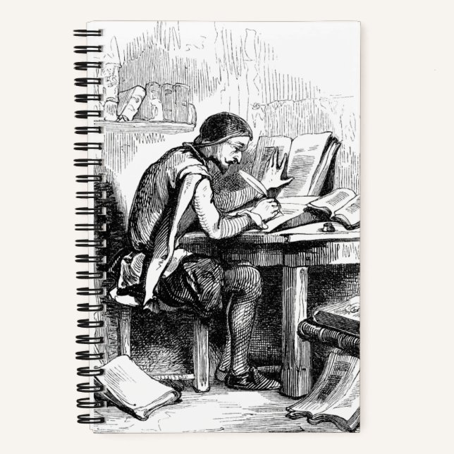 Antique Book Writer Author (Front)