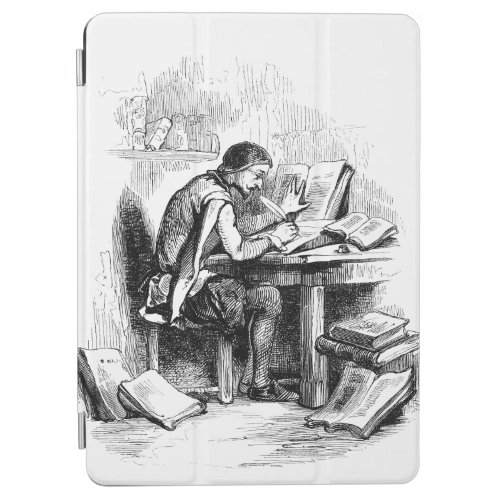 Antique Book Writer Author iPad Air Cover