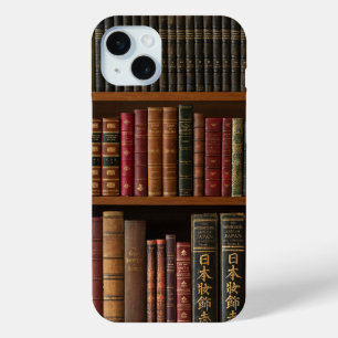 Antique Books Book Lover iPhone 15 Plus Case