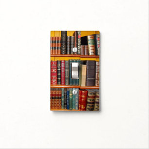 Antique Books on Light Switch Cover
