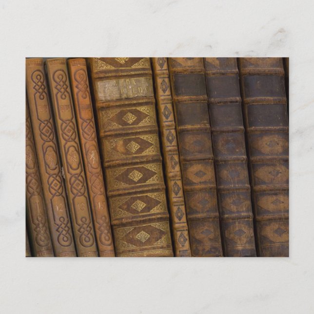 Antique Books Postcard (Front)