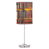 Antique Books Table Lamp (Back)